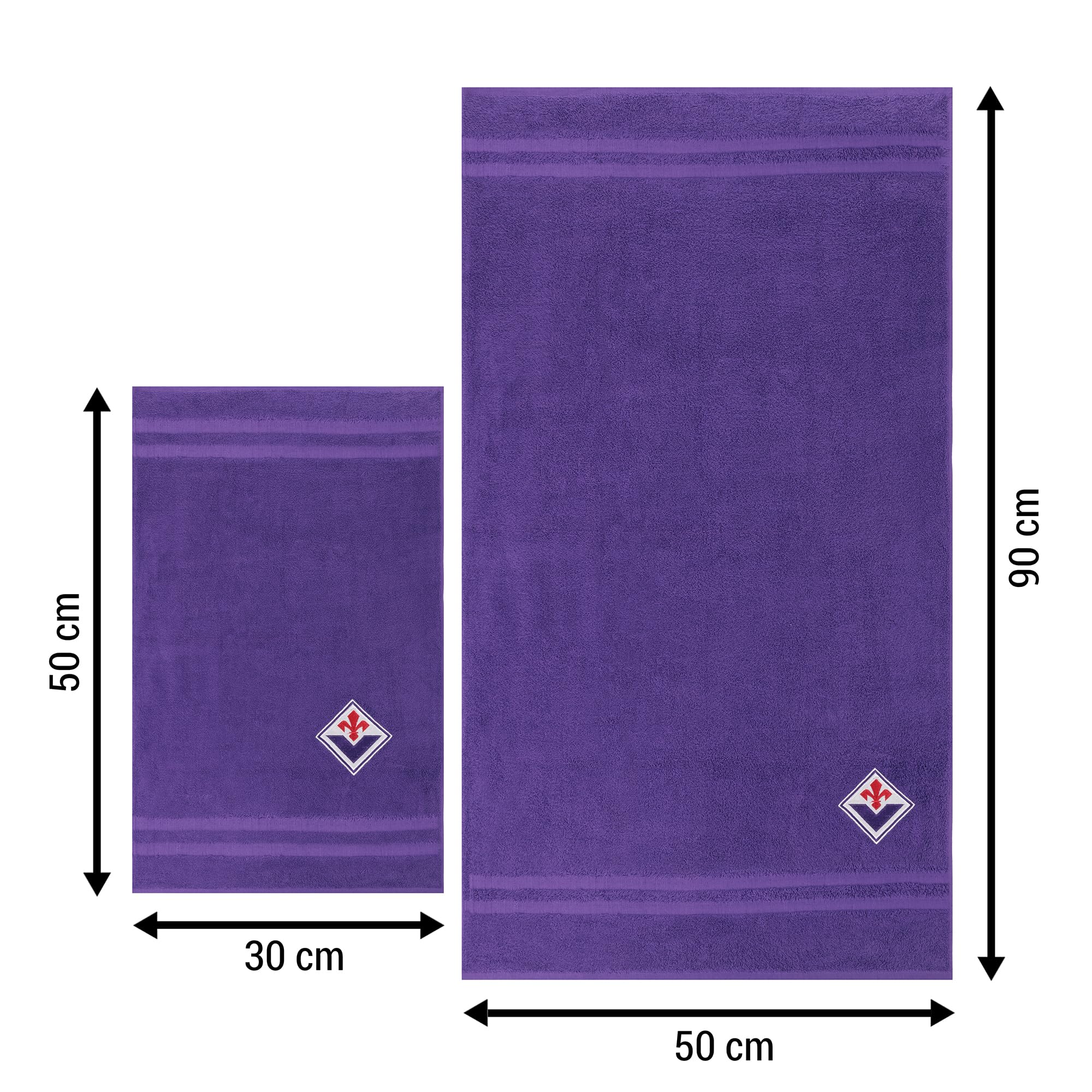Set 2 asciugamani ACF Fiorentina
