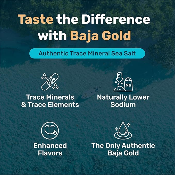 Sal Marina Fina Baja Gold con Minerales Traza 9 oz miniatura 3