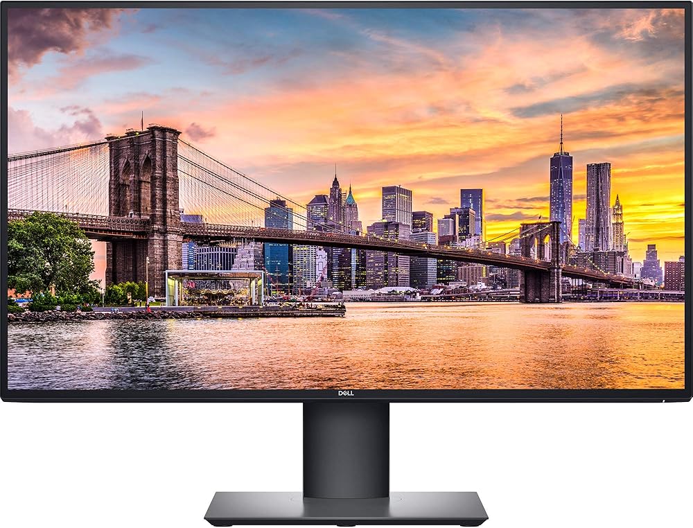 Dell UltraSharp 27 Inch 4K UHD (3840 x 2160) LED Backlit LCD IPS USB-C Monitor - View 1