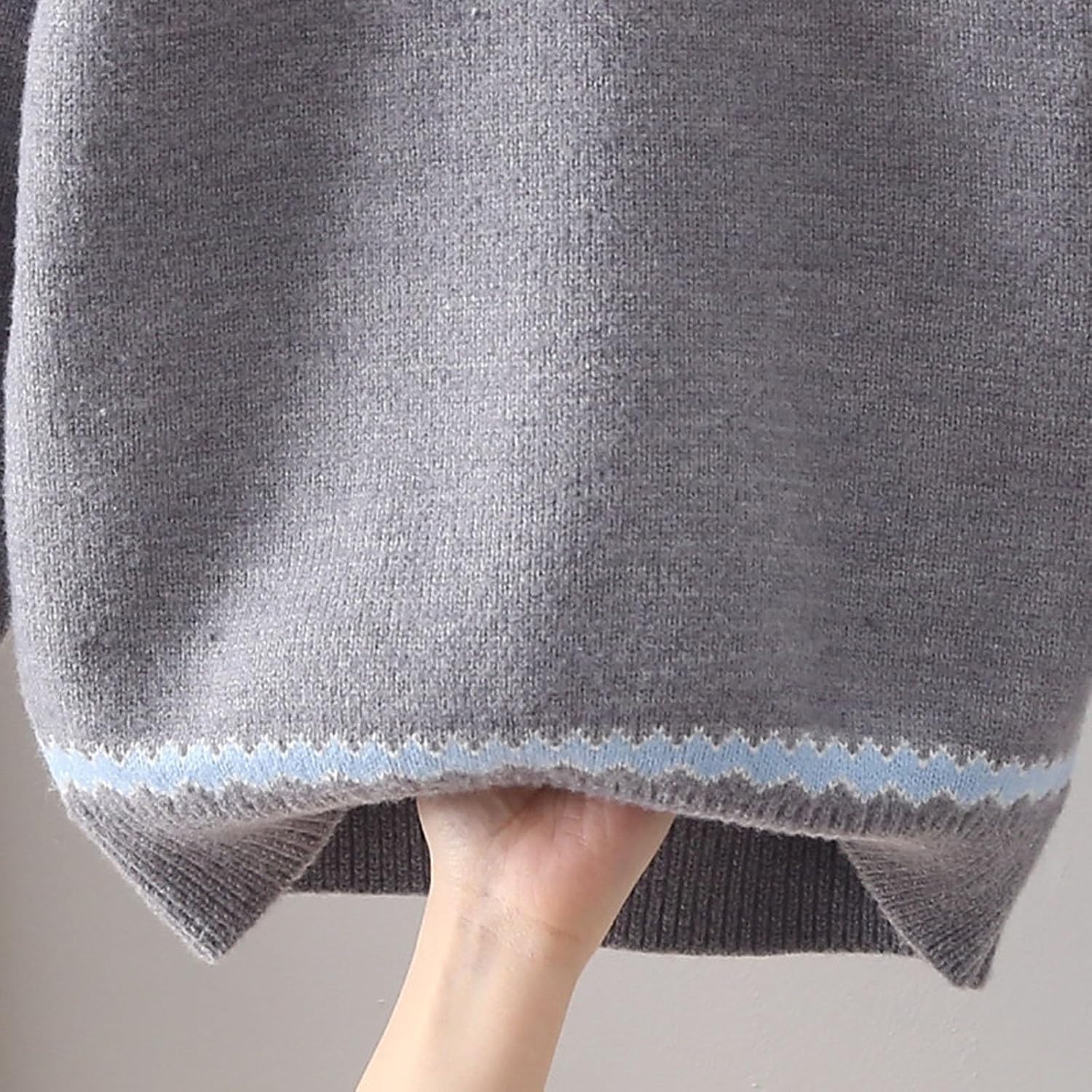 Boys Girls Fair Isle Sweater Mock Neck Knit Long Sleeve Pullover Top