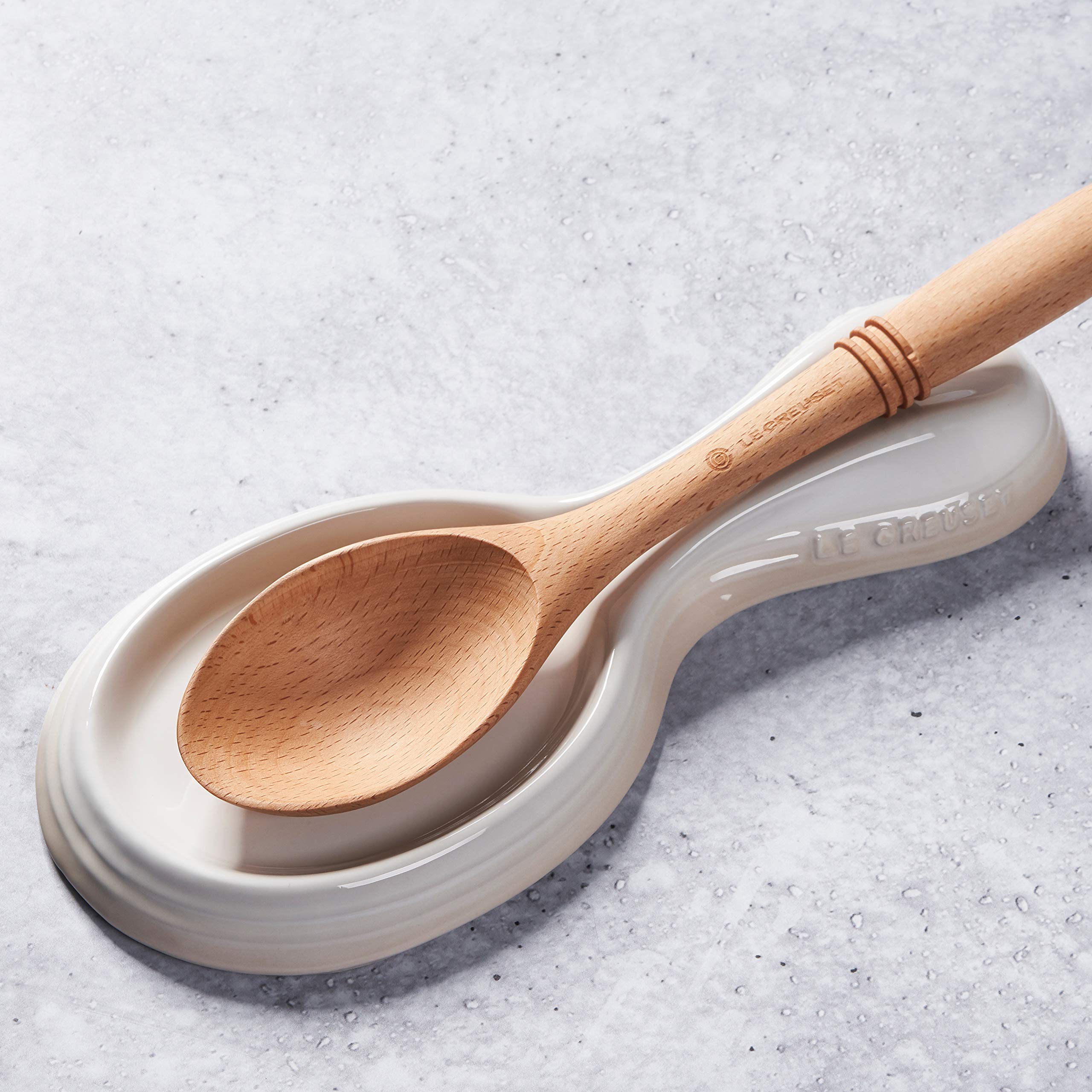 Le Creuset Stoneware 10インチ スプーン置き Amazon.com: Le Creuset Stoneware Spoon Rest, 10