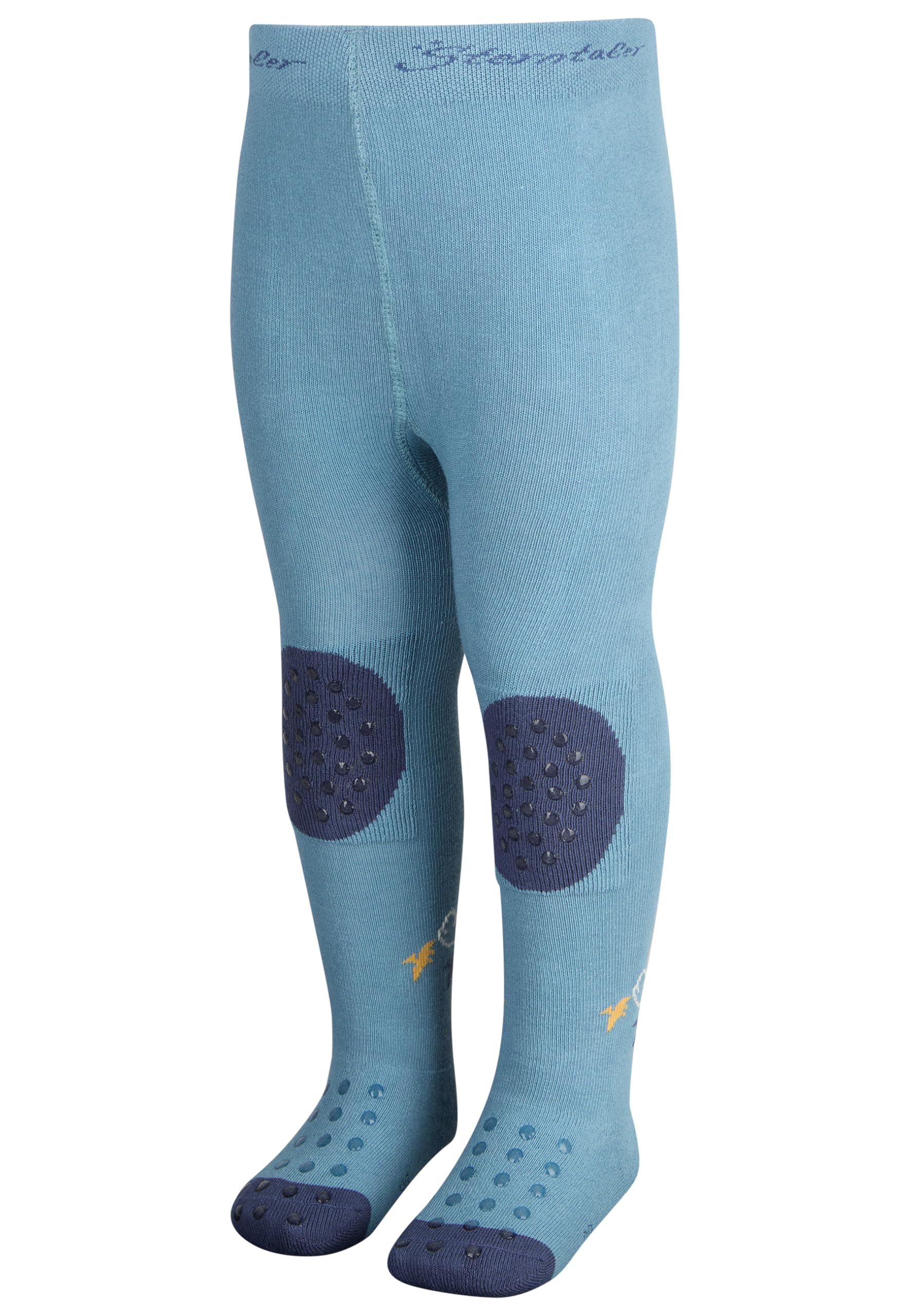 Sterntaler Mid-Blue Dino Crawling Tights, 86