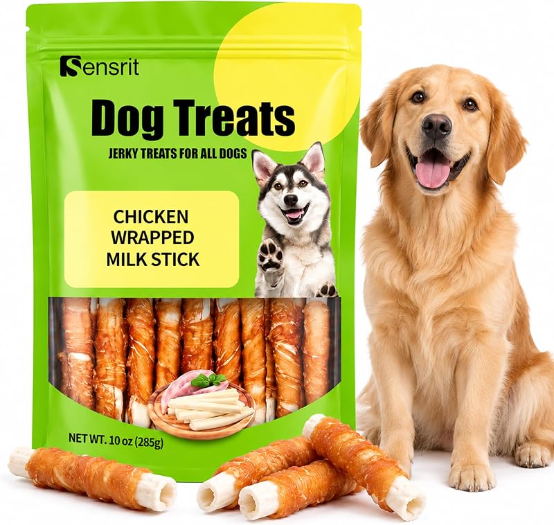 Petisco para Cães com Palito de Leite Envolto em Frango Sensrit 285 g
