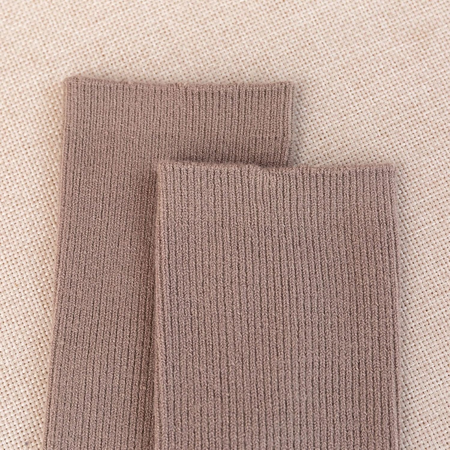 7 Pairs Comfortable Fashion Wool Socks for Girls and Women - Above Ankle Crew Stretch Neutral for All Seasons - Image 7