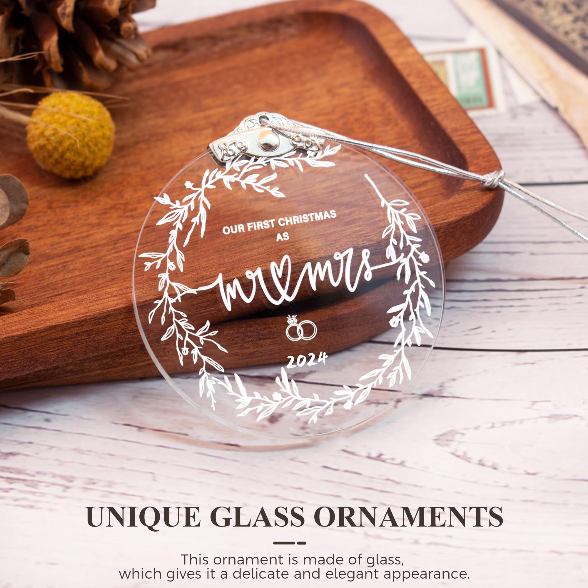 Amazon.co.jp: First Christmas Married オーナメント 2024年