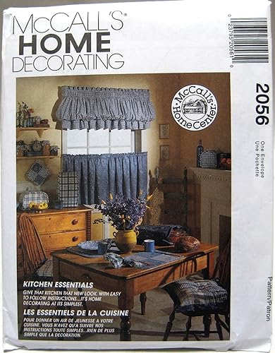 McCall's Patterns Esenciales de cocina M2056, talla única
