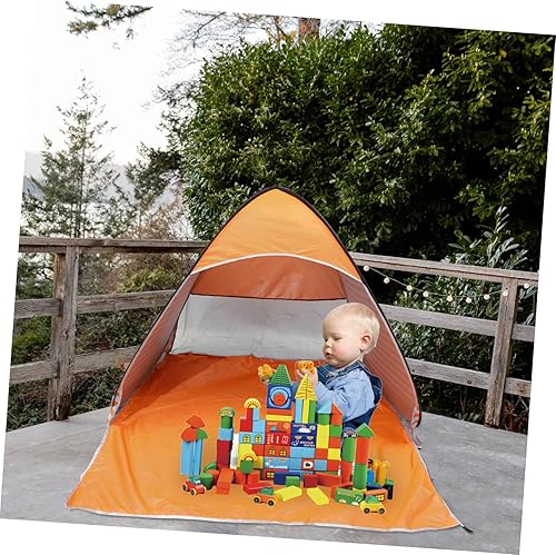 Miniatura 5 de Healifty Tienda de campaña automática para playa, ligera, resistente al viento, refugio solar para acampar, senderismo, actividades al aire libre,