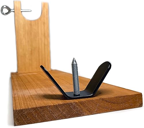 Miniatura 3 de JAMON STAND KIT España - Soporte para Jamón Ibérico Español y Prosciutto Italiano - INCLUIDO: Base de cuchillo y tapa - Hermoso soporte de cocina