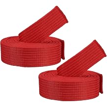 PATIKIL Taekwondo Colored Ranking Belts, Polyester Martial Arts Judo Karate Belt for Coach Teaching Practice