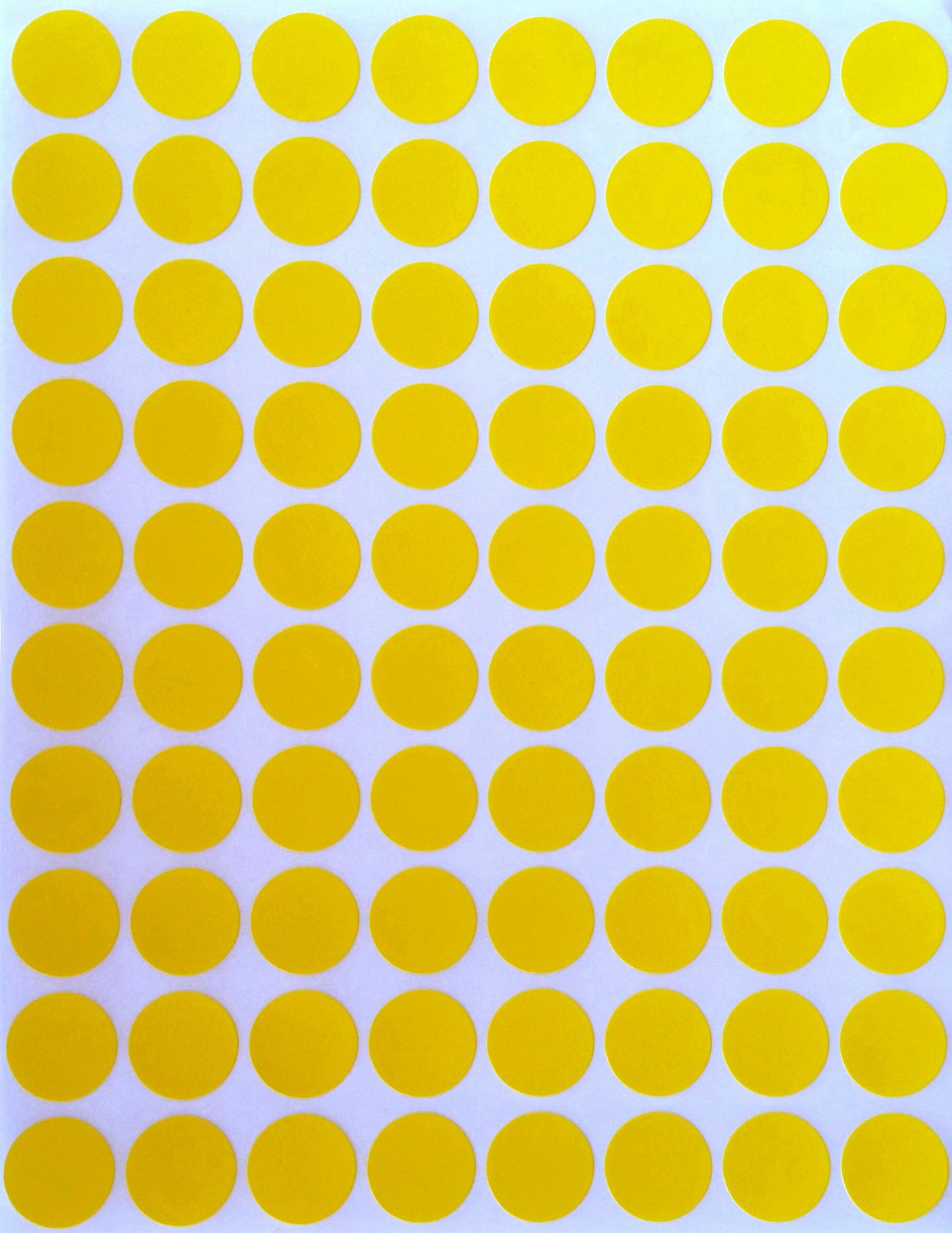 Royal Green (13MM) Color Coding Labels for Inventory and Labeling 1.3CM Circle Yellow Dot Stickers 400 Pack — image 1
