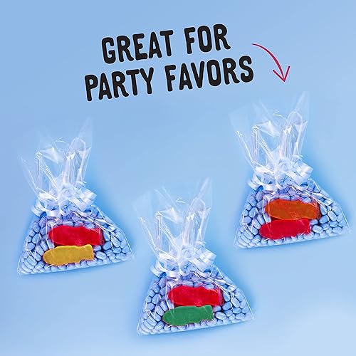 Miniatura 10 de SWEDISH FISH Surtido de mini caramelos suaves y masticables, tamaño familiar, bolsas de 4 a 1.8 libras