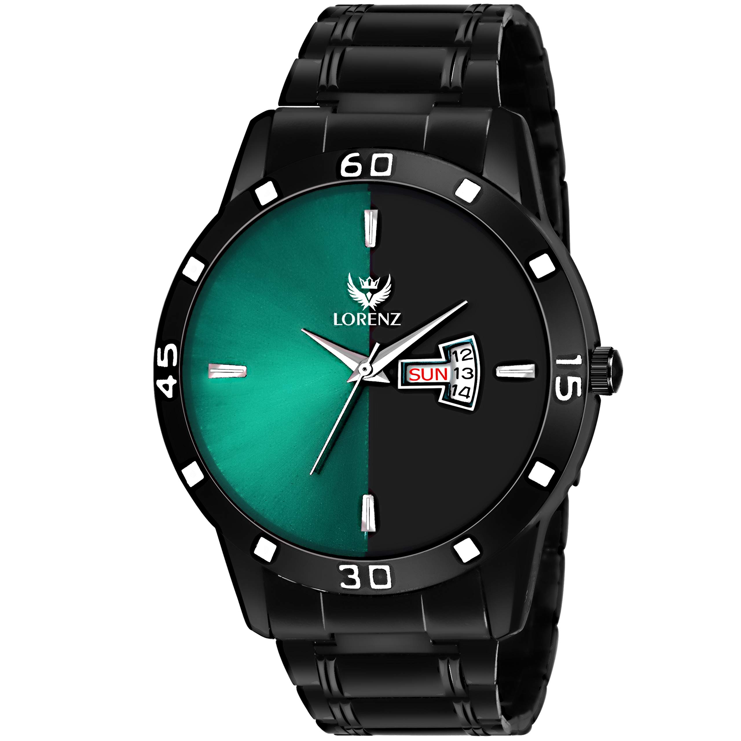 LORENZ Day and Day Functioning Analogue Watch for Men | Watch for Boys- Mk-2093W (B07Y8JJVB7) Amazon Price History, Amazon Price Tracker