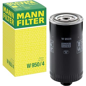 Original MANN-FILTER Oil filter W 950/4 &ndash; For Passenger Cars and Utility Vehicles | F&uuml;r PKW, Hohe Filtrationsleistung, Optima