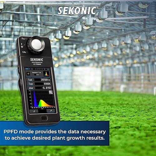 Vista 18 de Sekonic Kit de analizador de espectro de espectrómetro C-7000 - Herramienta portátil portátil para control de color de precisión e interpretación
