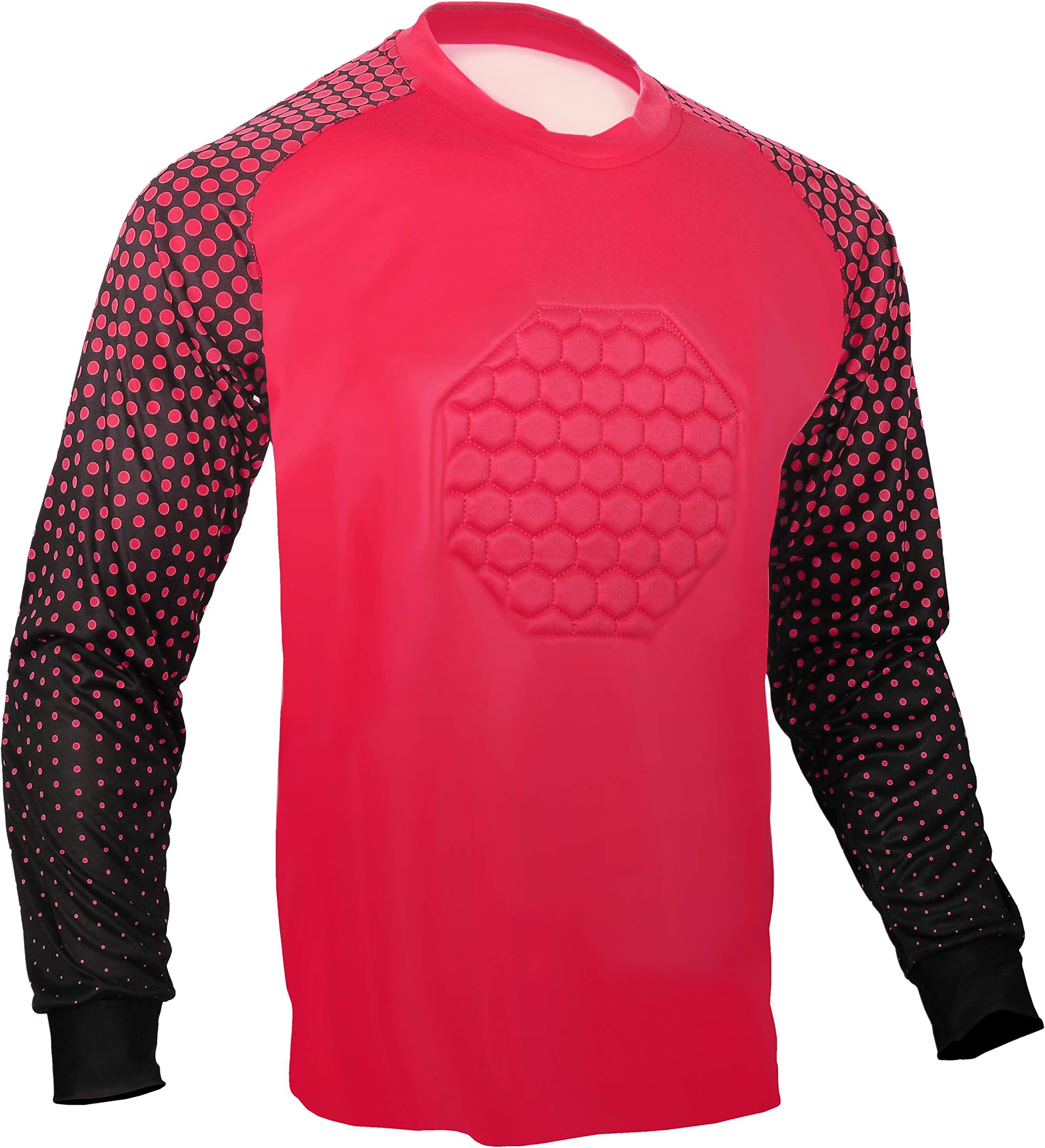 Soccer Goalie Shirt, Padded Goalkeeper Jersey, Youth and Adult Sizes