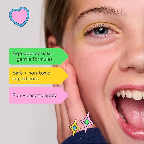 Miniatura 6 de YAWN Kit de maquillaje y cuidado de la piel para niños  No tóxico, vegano, libre de crueldad, sin talco  Bálsamo labial, multibarra facial tintada