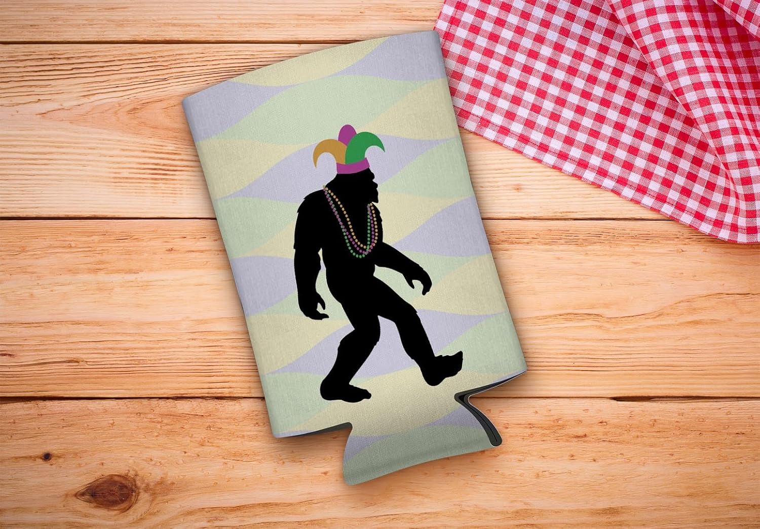 Mardi Gras Accessories Mardi Gras Sasquatch 12-Pack Ultra Slim Can Thermocoolers