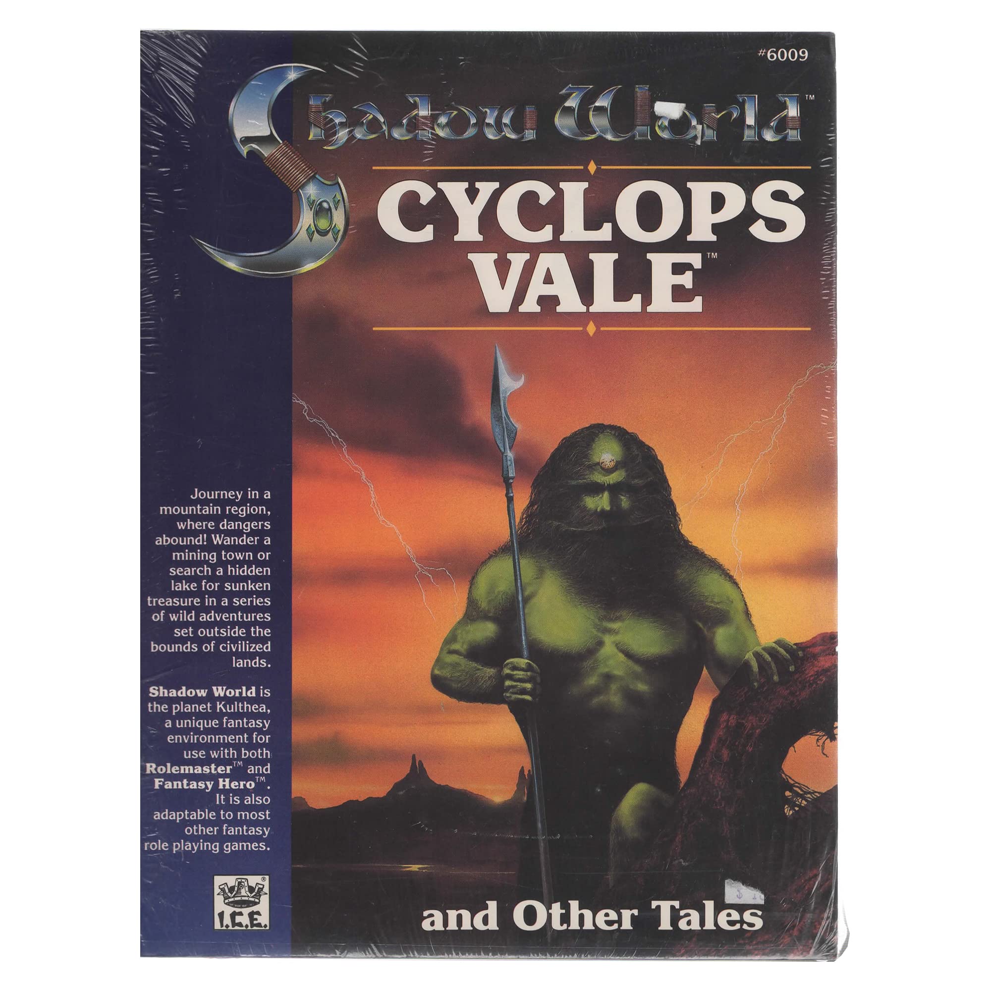 Buy Cyclops Vale and Other Tales (Shadow World Exotic Fantasy Role Playing Environment, Stock No. 6009) — BookShops.in