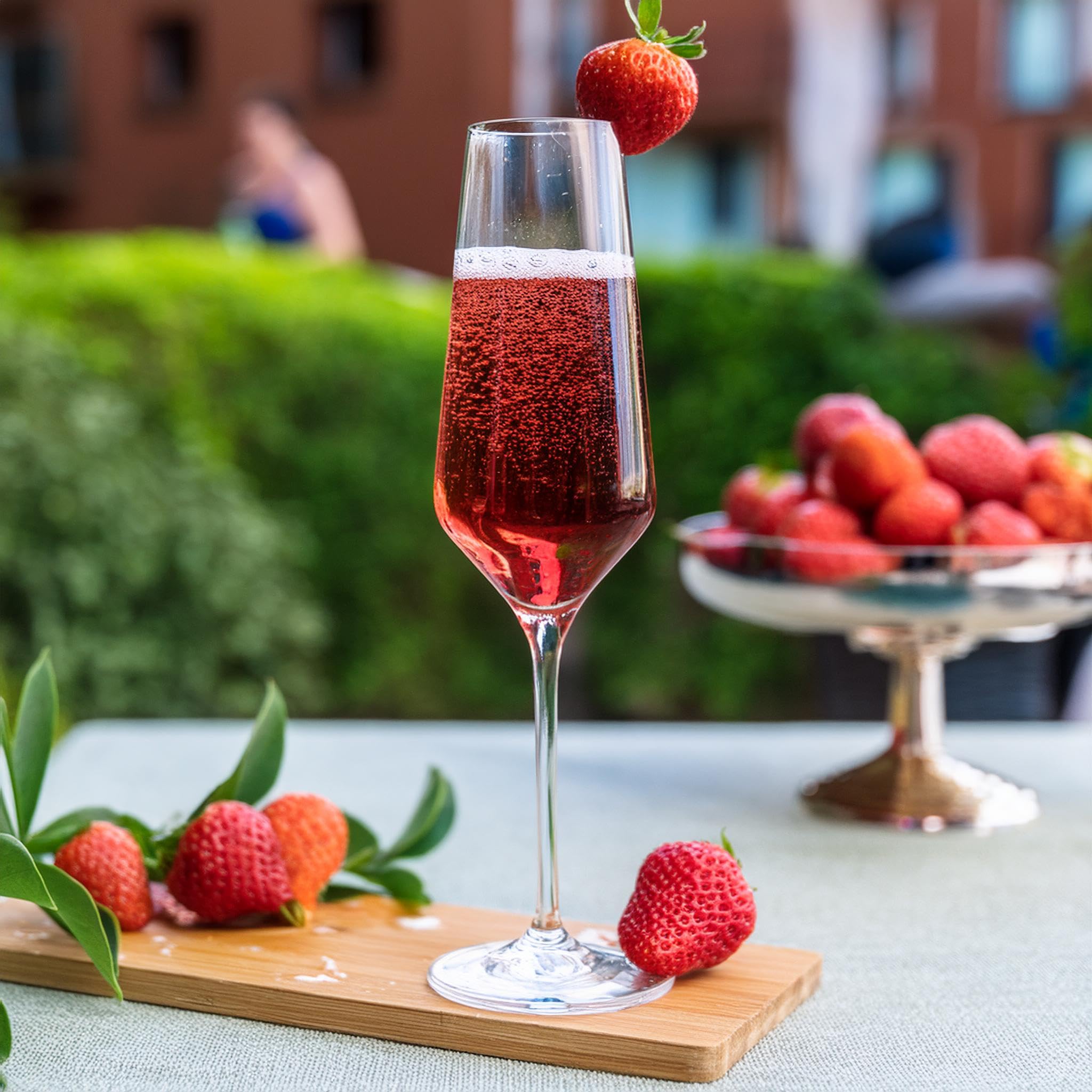 ALLACHER Erdbeer Frizzante/Secco – 100% prickelnder Genuss - erfrischender Erdbeer Secco 7% vol. - Fruchtsecco - ideale Geschenkidee (12 x 0,75 l)