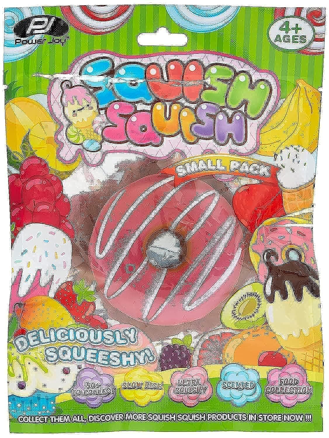 Pj Power Joy Squish Squish Food Small Pack Of 1, Assorted Styles And Designs, B113