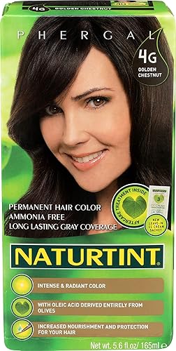 Naturtint, Tinte permanente para el cabello castaño dorado, 5.6 onzas líquidas
