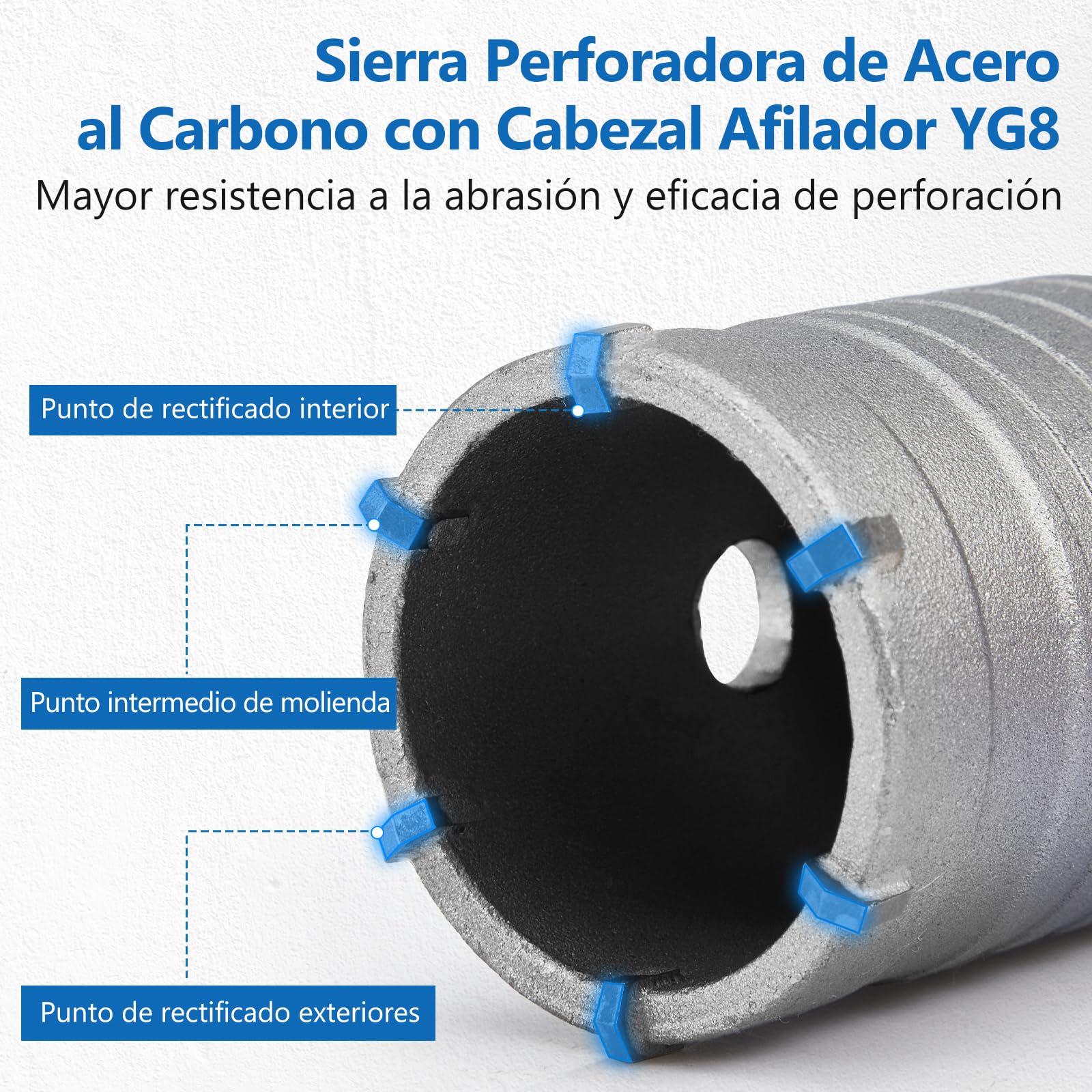 Brocas Hormigón Corona Taladro 68mm 50mm 40mm 30mm Sierra Perforadora SDS Plus 330mm