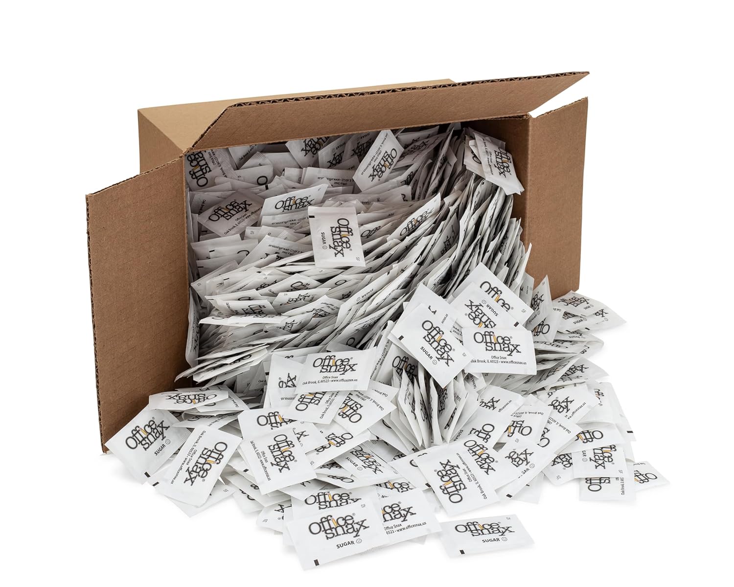 Office Snax Sugar Packet, 7.5 Pound Box