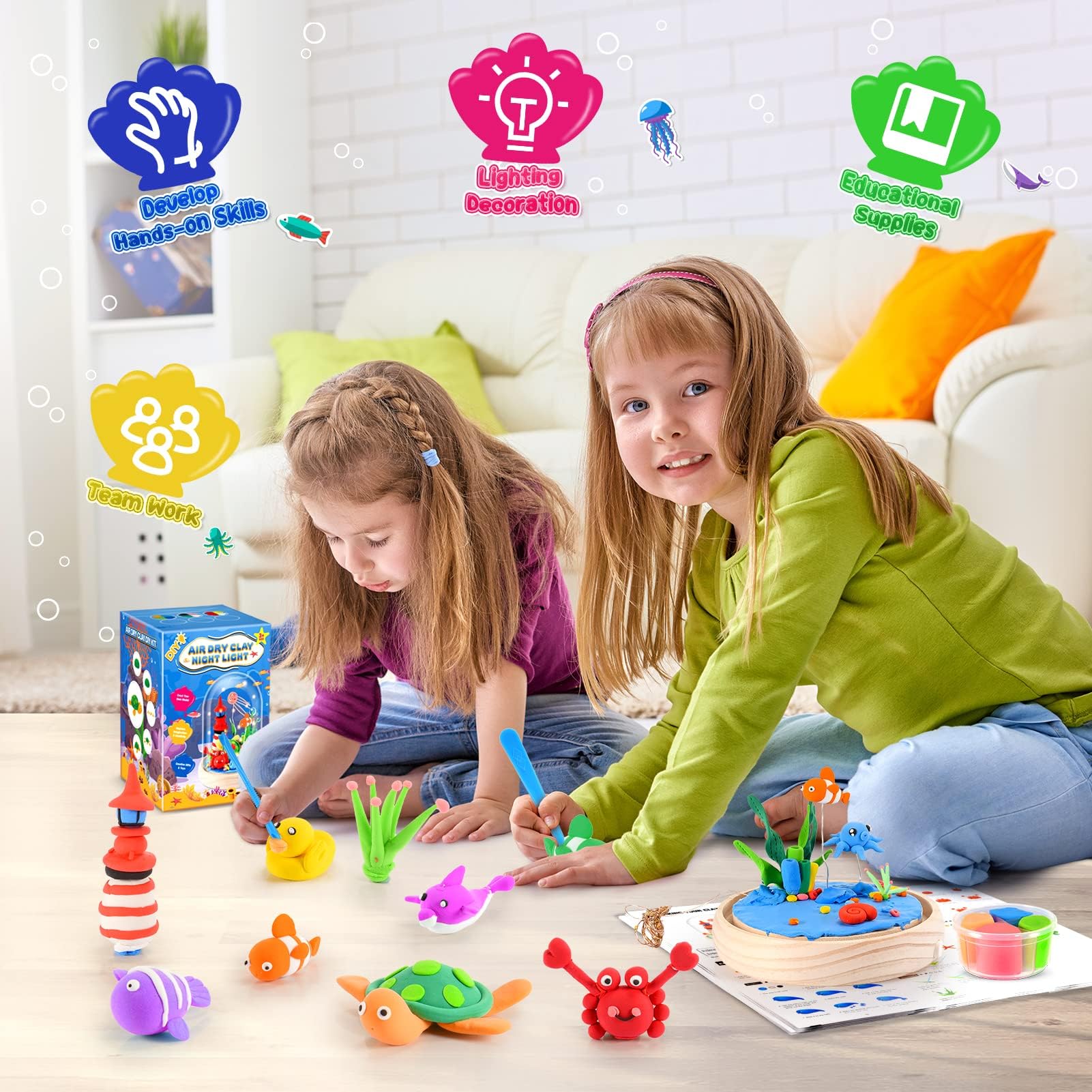 Dislocati Jouet Fille 4 5-10 Ans, Activites Manuelles pour