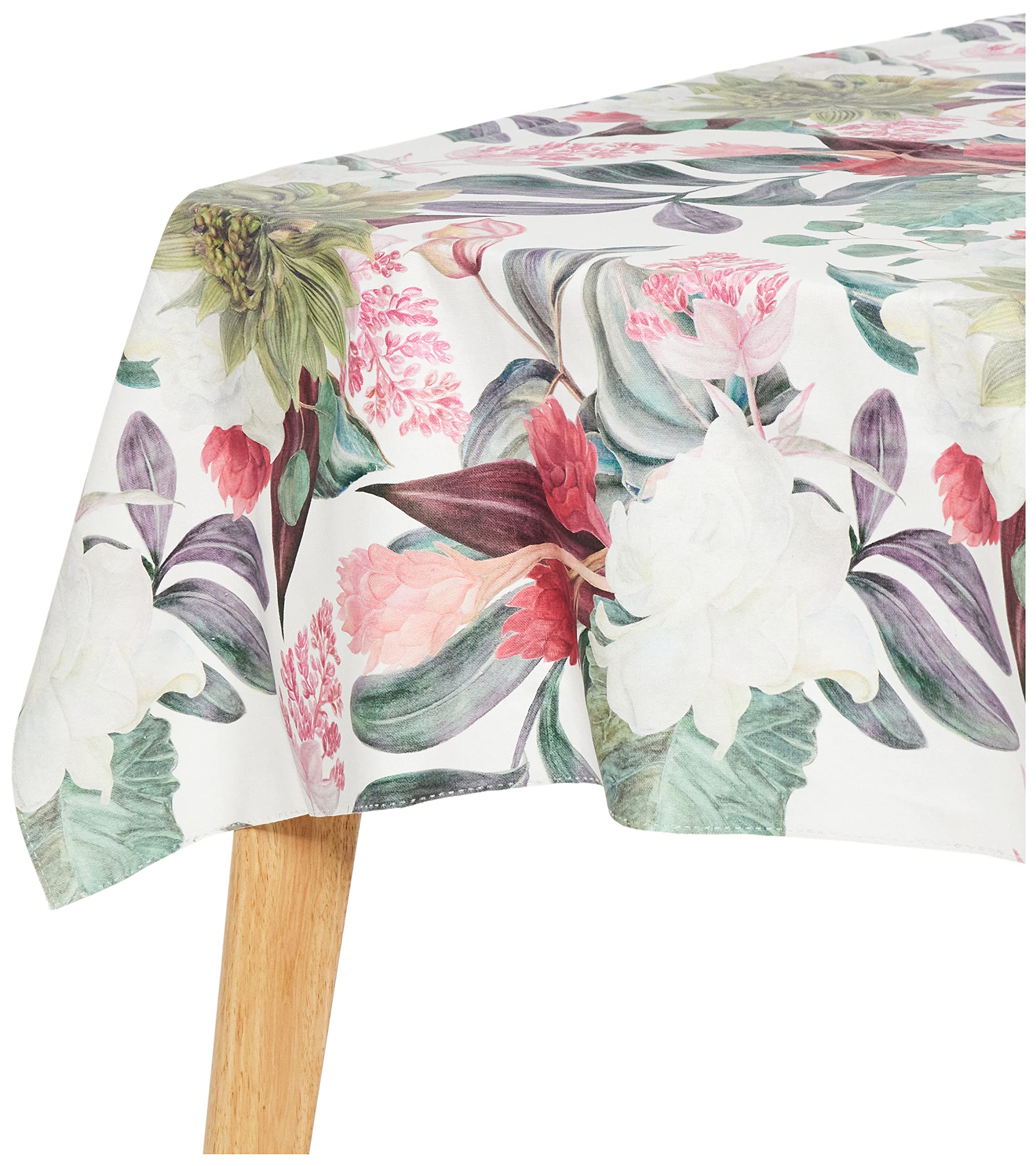 Bl Belum Multicoloured Belum | Tablecloth Xl 180X180cm Stain Resistant 100% Cotton Resined, Tablecloth No Rubber, Tablecloth Touch Cotton, Waterproof Tablecloth, Stain Resistant Tablecloth Liquid Repellent