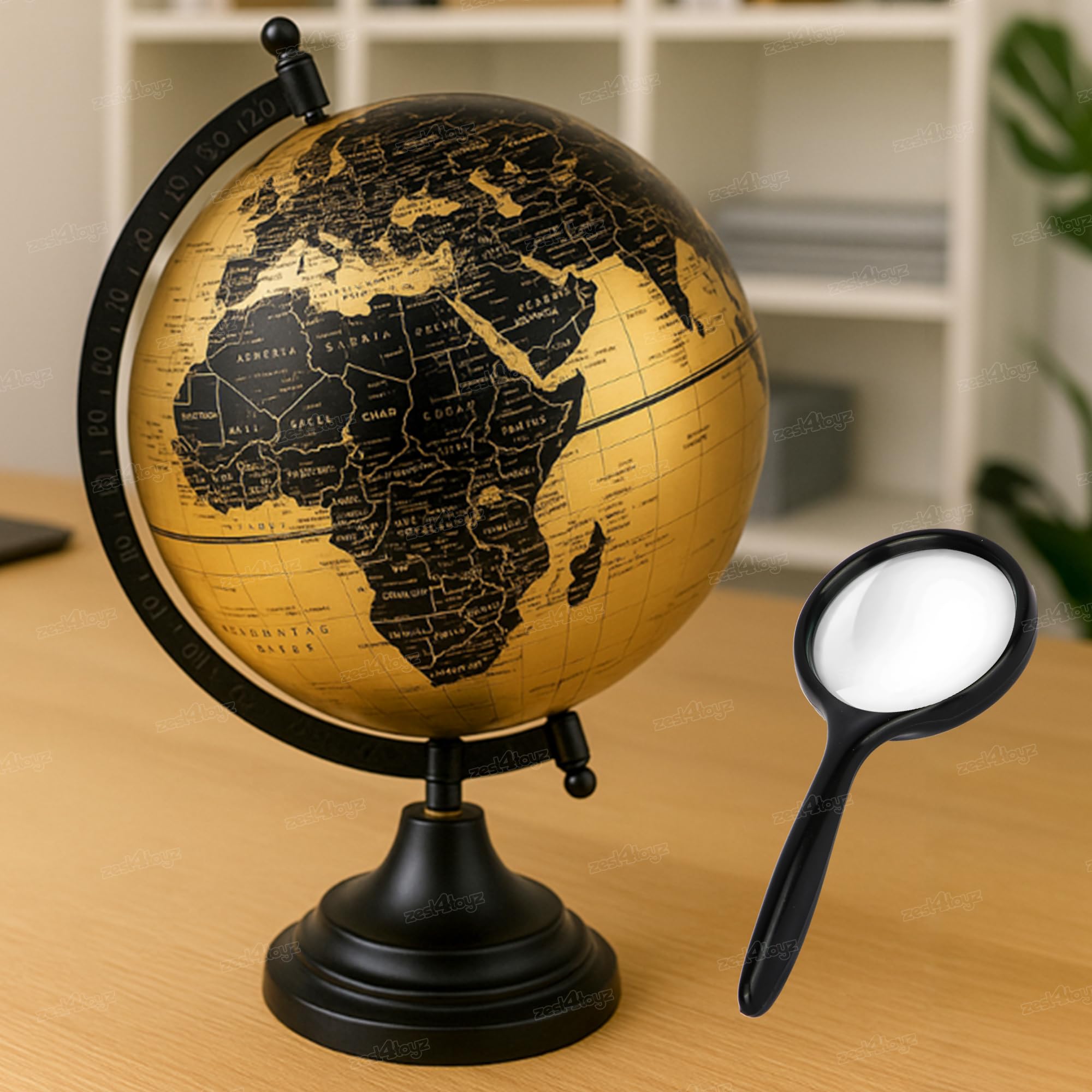 Zest 4 Toyz Educational World Globe for Study With Magnifying