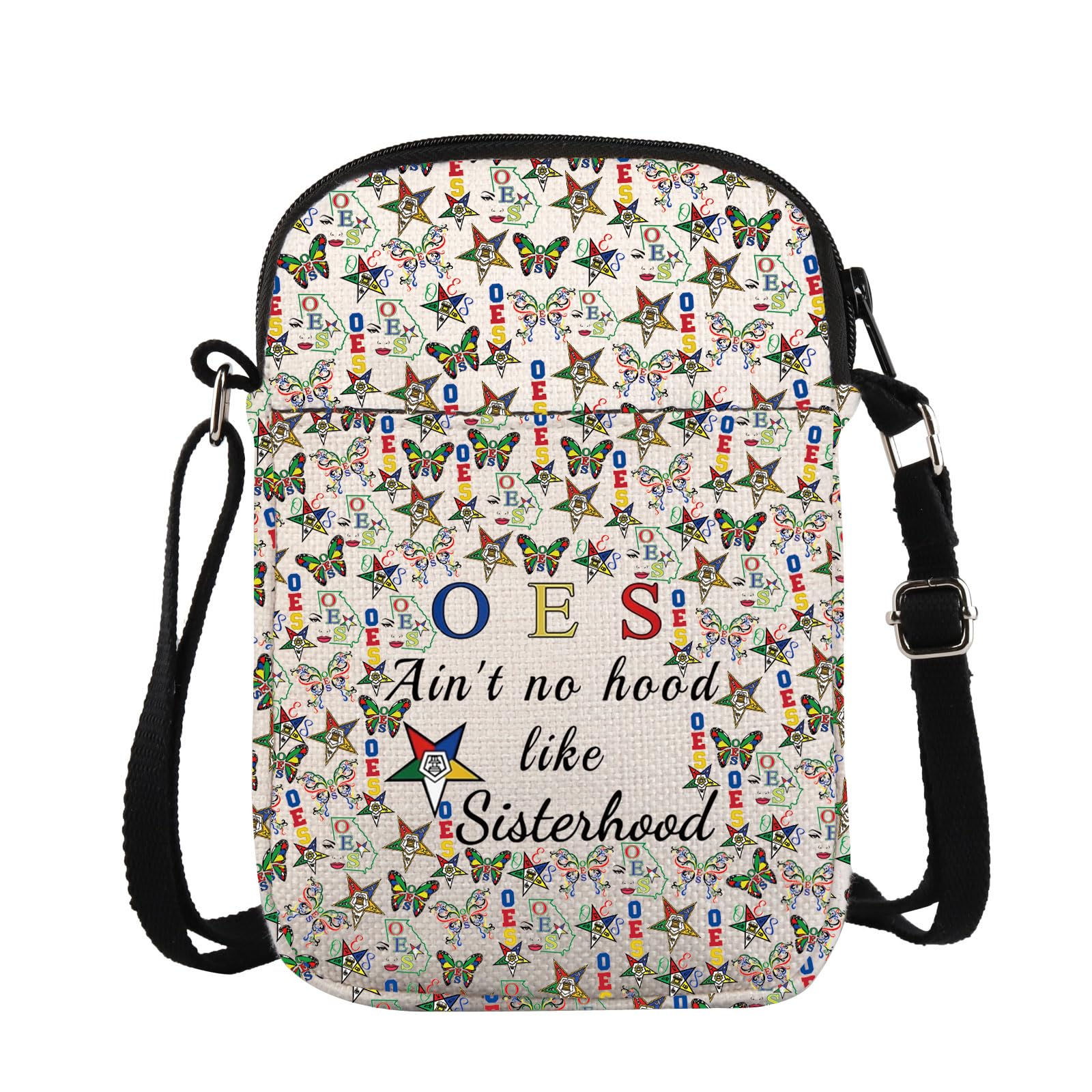 VAMSII OES Crossbody Bag OES Eastern Star Gift OES Sisterhood Gifts OES Sorority Gift