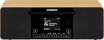Sangean WR-60 AM/FM-RBDS/CD/AUX/Bluetooth Wooden Cabinet Radio