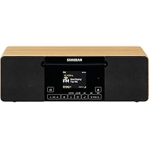 Sangean WR-60 AM/FM-RBDS/CD/AUX/Bluetooth Wooden Cabinet Radio