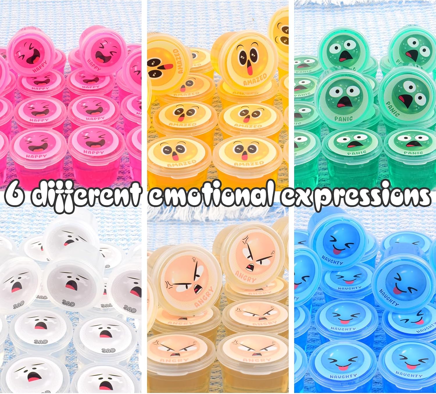 120 Pack Slime Party Favors Kit, Mini Bulk Slime Stretchy Stress Relief for Kids, Slime Kit for Girls Ages 8-12, Soft Putty DIY Toy, Girls and Boys Classroom Supplies, Goodie Bag Stuffers