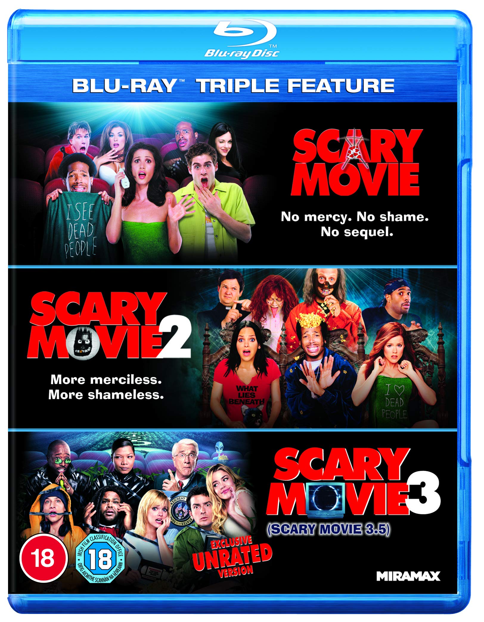 Scary Movie 3-Movie Collection [UK Import  keine deutschen Untertitel]