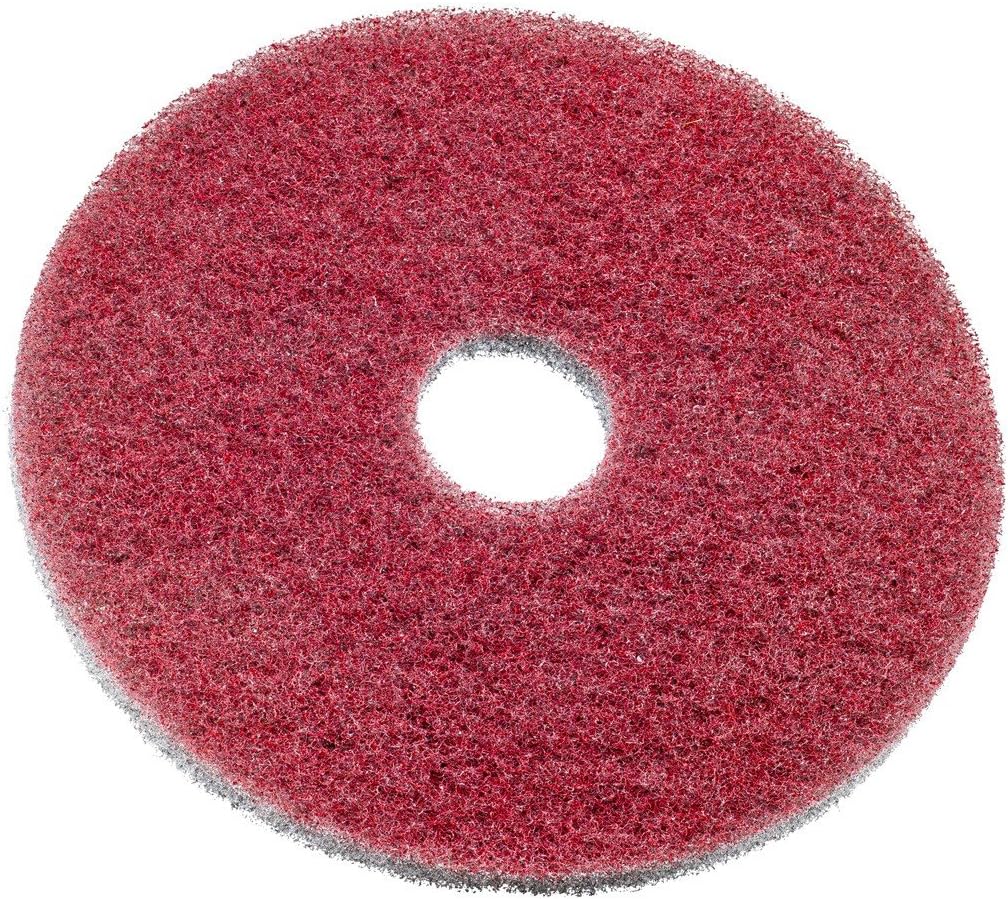 Twister Diamond Floor Pads 15'' Red 38cm - Pack of 2