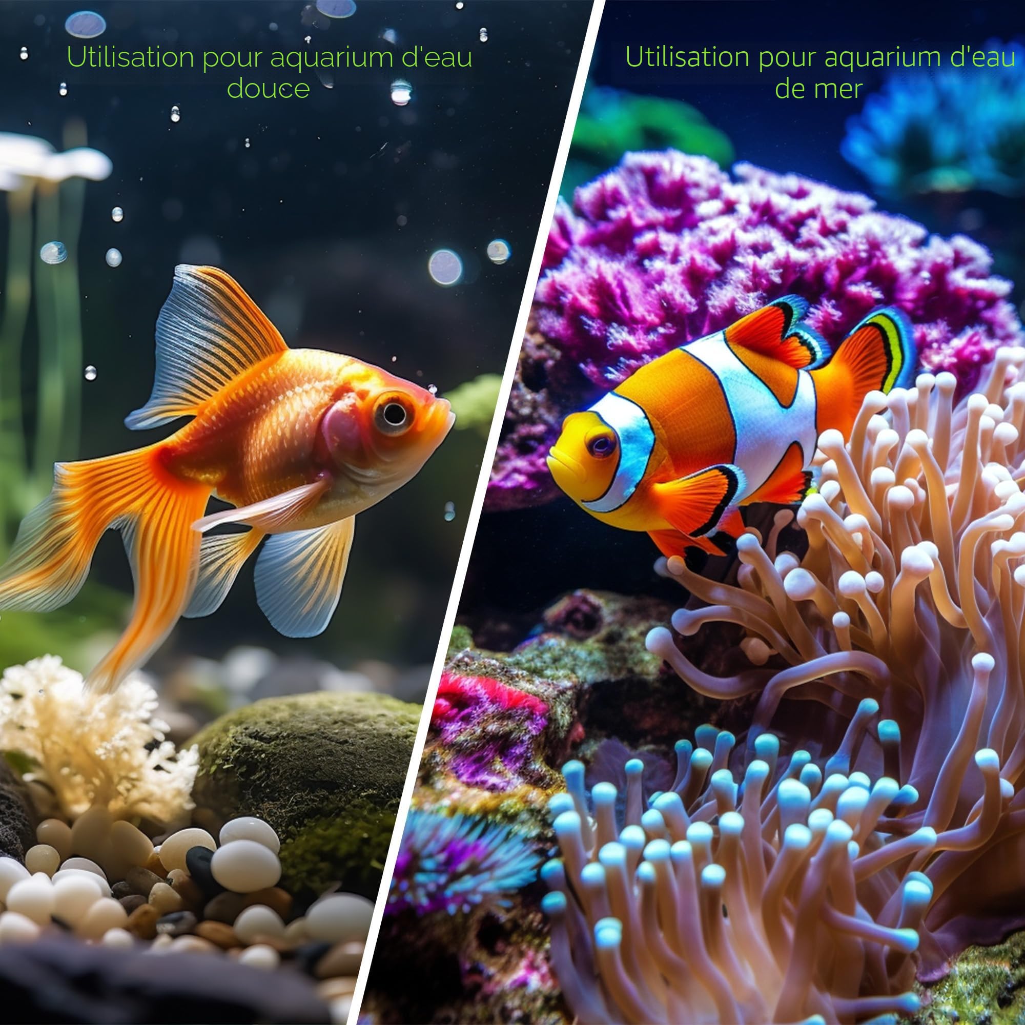 Roches pour Aquarium pour Poisson à se Reproduire, Jouer et se Reposer, Petites Céramique Pierres Décoratives pour Aquarium