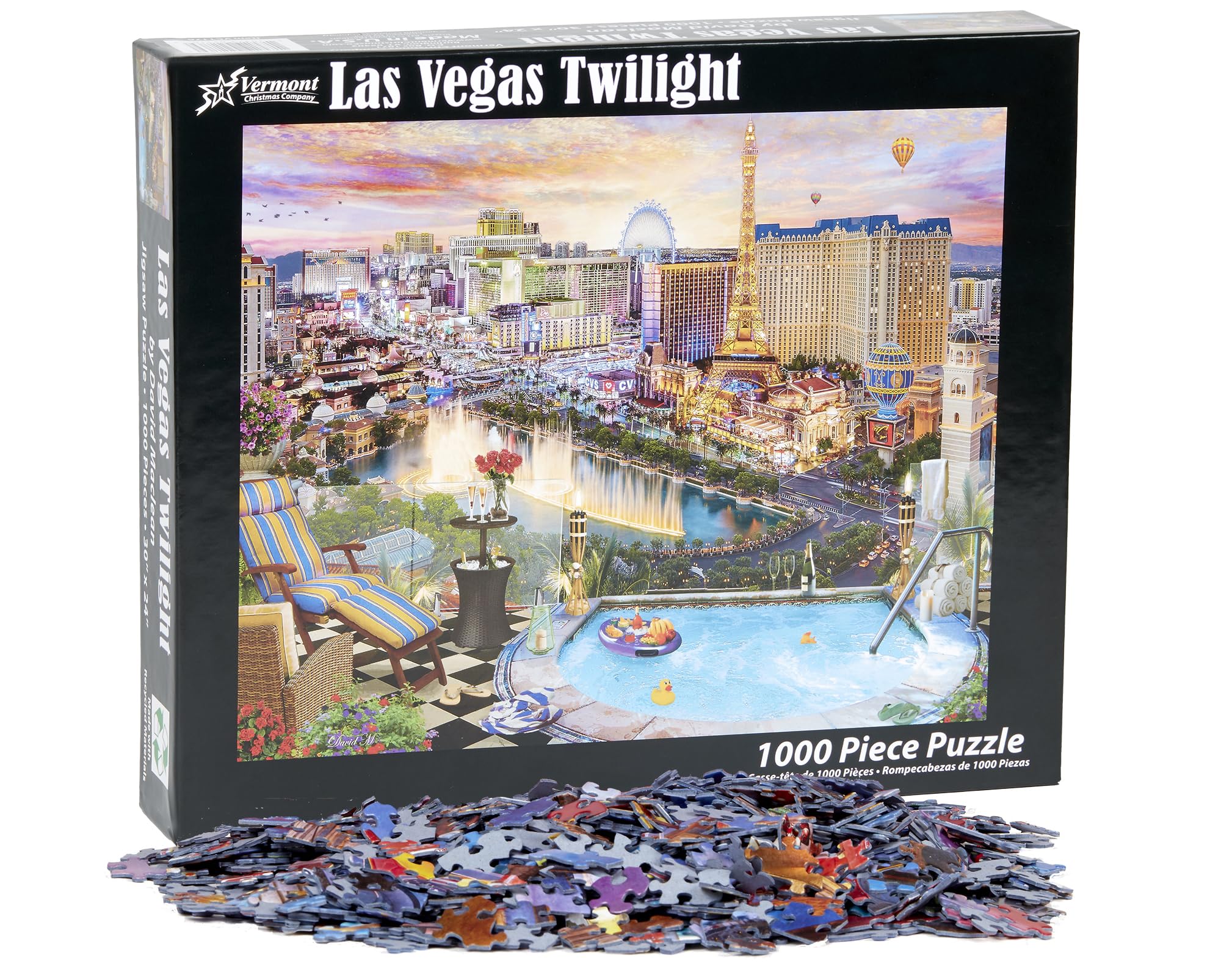 Vermont Christmas Company Antiques Garage Puzzle 1000 Teile – Vintage-Puzzle Für Erwachsene