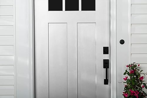Miniatura 6 de Rust-Oleum 369384 Pintura Avanzada para Puerta y Embellecedores, Cuarto de galón, Blanco Satinado Estampado blanco satinado