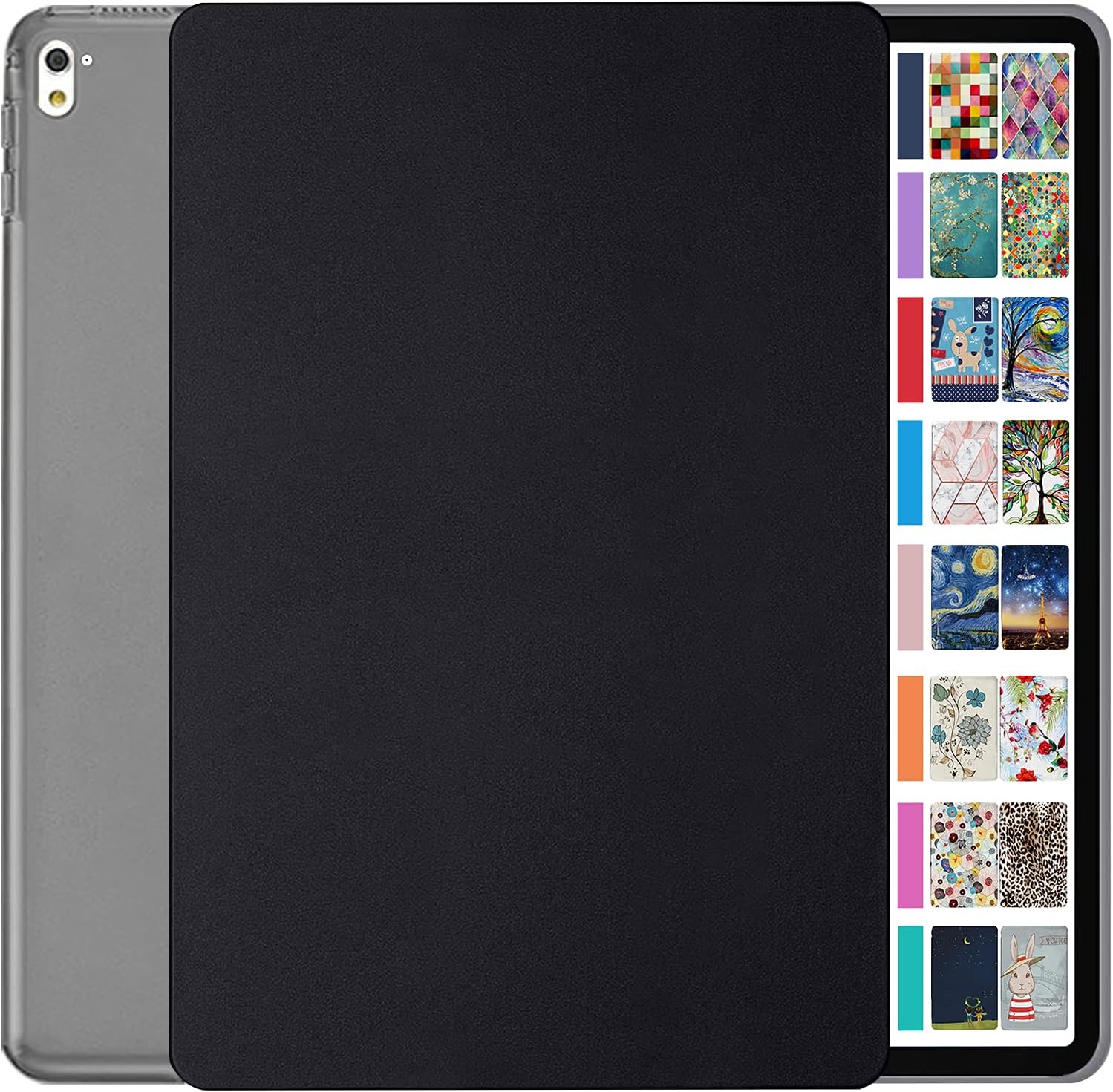 DuraSafe Cases for iPad Pro 9.7 inch 2016 Case A1673 MLMP2LL/A MM172LL/A MLMN2LL/A MLMQ2LL/A A1674 A1675 MLMW2LL/A MLMX2LL/A MM192LL/A MLMV2LL/A MLMY2LL/A MLN12LL/A MLPX2LL/A MLPY2LL/A - Black