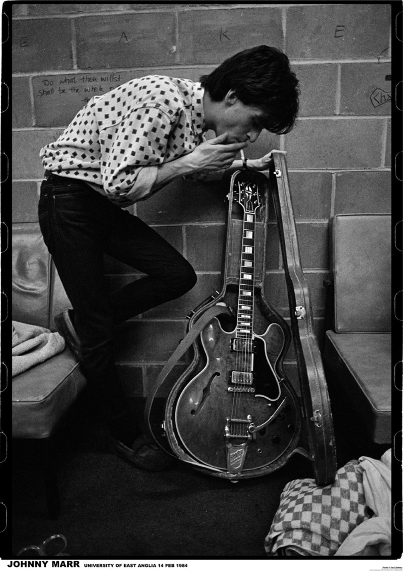 Amazon.com: AllPosters Wall Poster Johnny Marr-Uea 84, 23x33