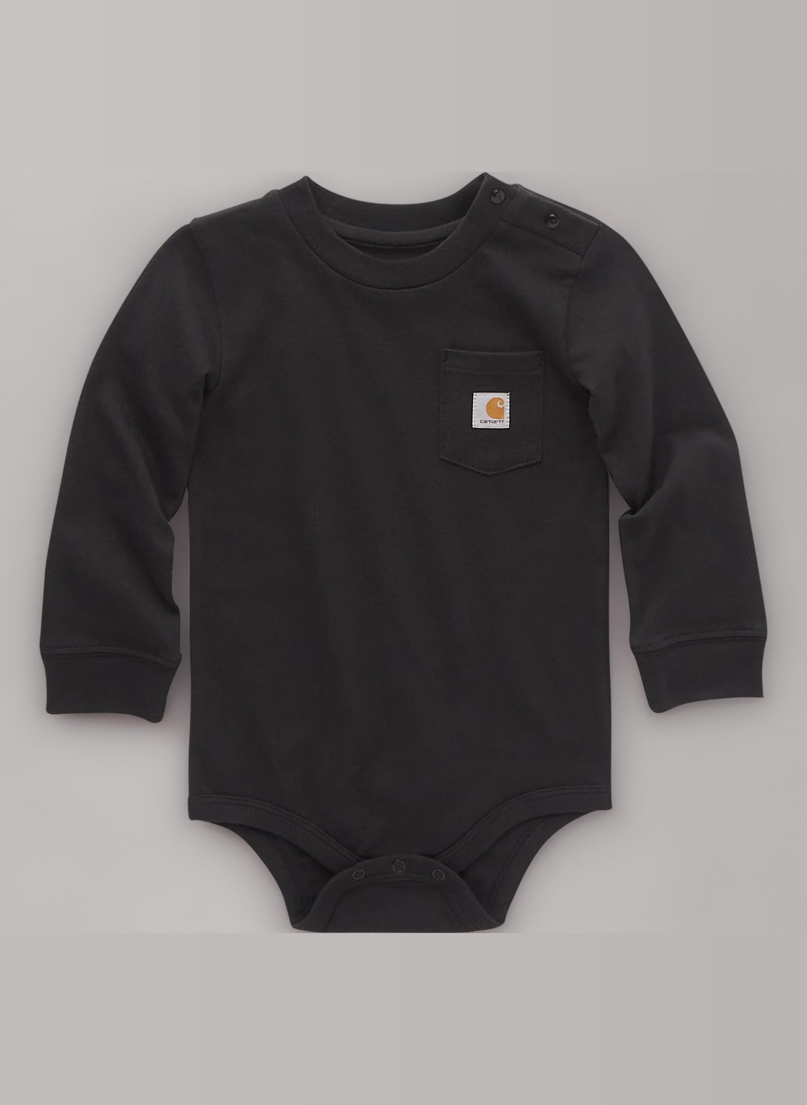 Carhartt Unisex Baby Long-sleeve Pocket Bodysuit Body (pack of 1)