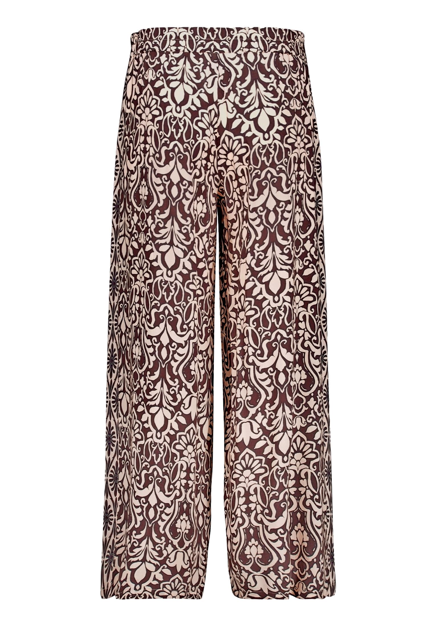 Cartoon Damen Palazzo-Hose mit Gummizug