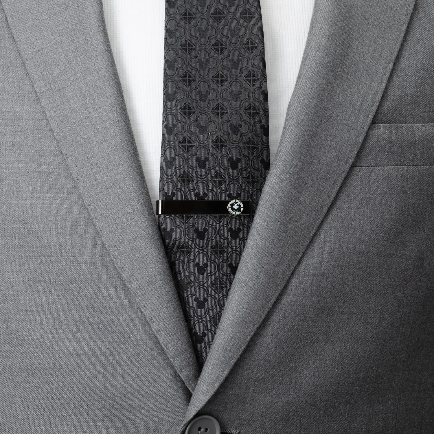 D100 Steamboat Willie Tie Bar 100 Years of Wonder Official Merch, Officially Licensed by Disney.