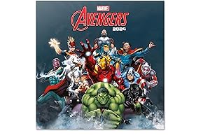 2024 Erik Marvel Comics Avengers Wall Calendar: Celebrate Your Favorite Heroes