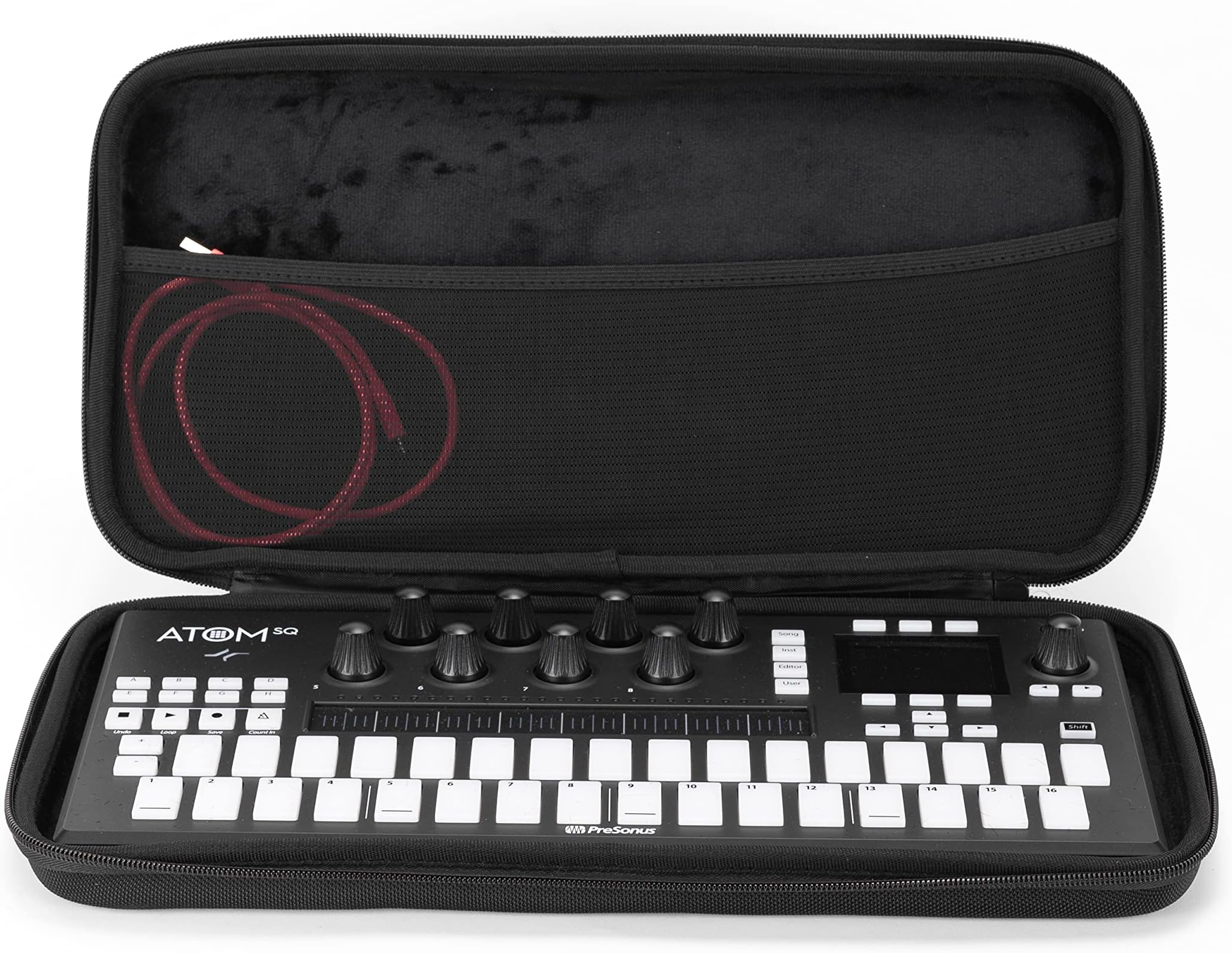 ANALOG CASES PreSonus Atom SQ Case - Custom-Fitted Compact PULSE Hard Case for Travel