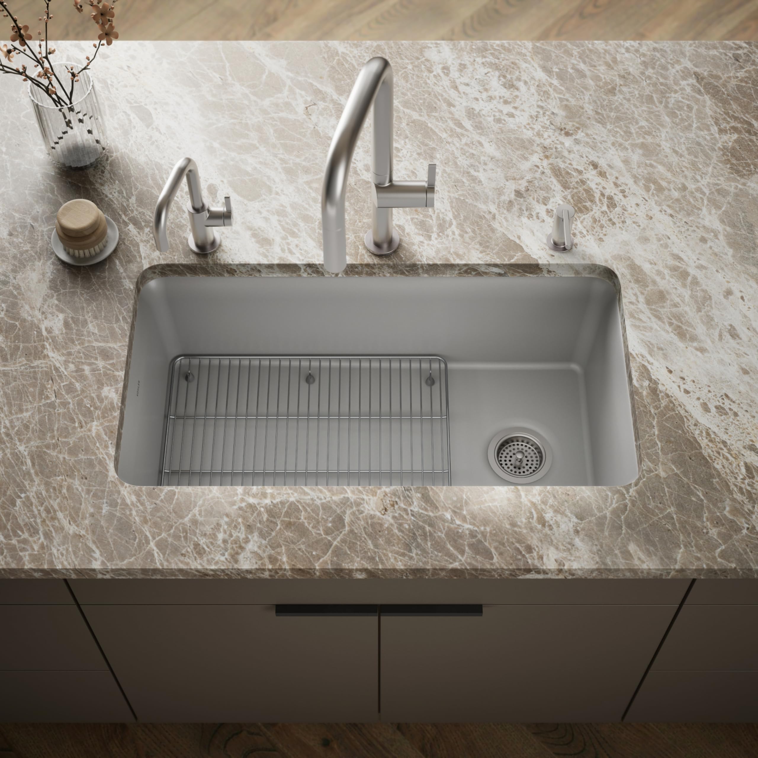 KOHLER K-8206-CM4 Cairn Sink, 33