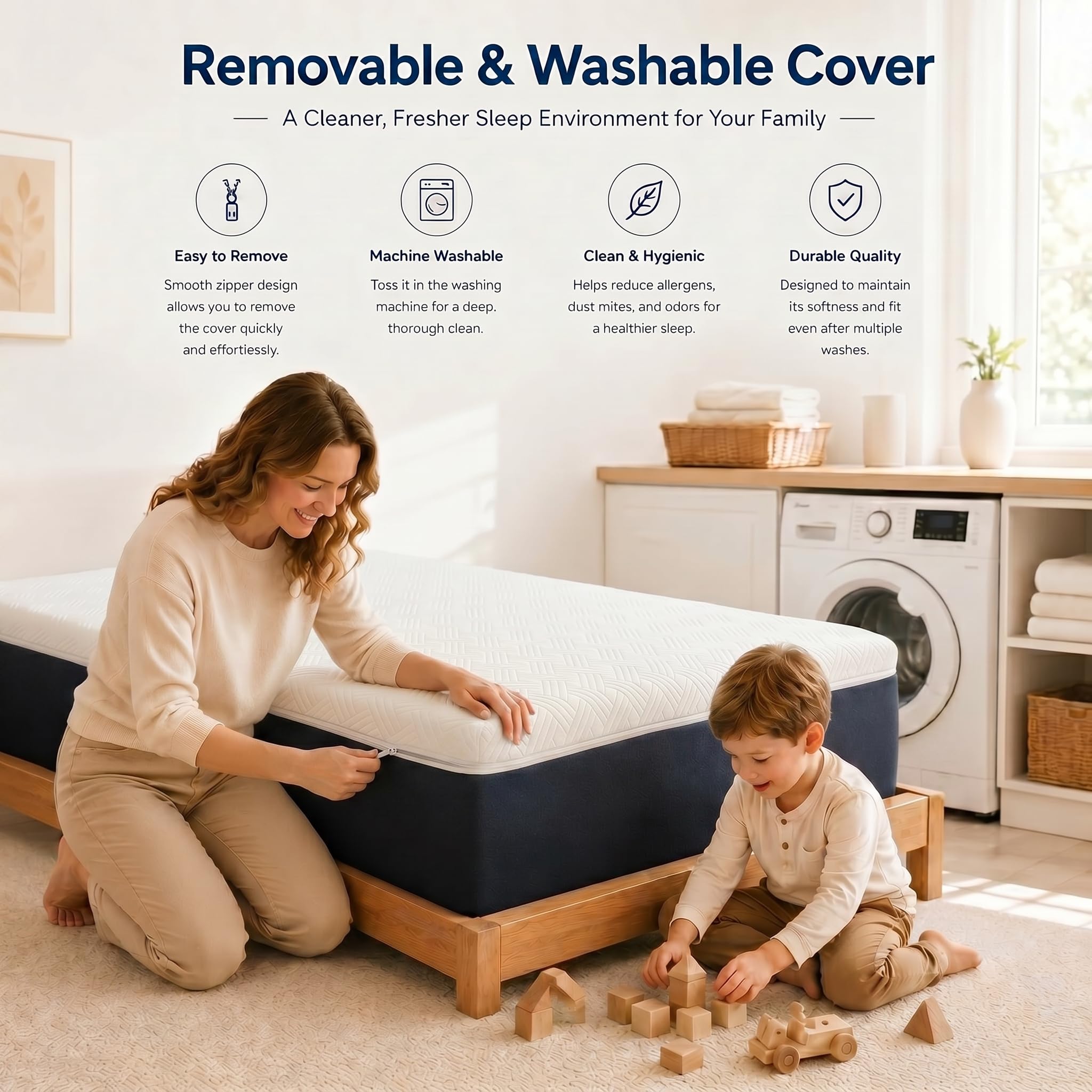 Best Twin Mattresses Under $200 in 2026 (That Don't Feel Cheap) 3 Twin Size 6 Inch Memory Foam Mattress Medium-Firm — product photo