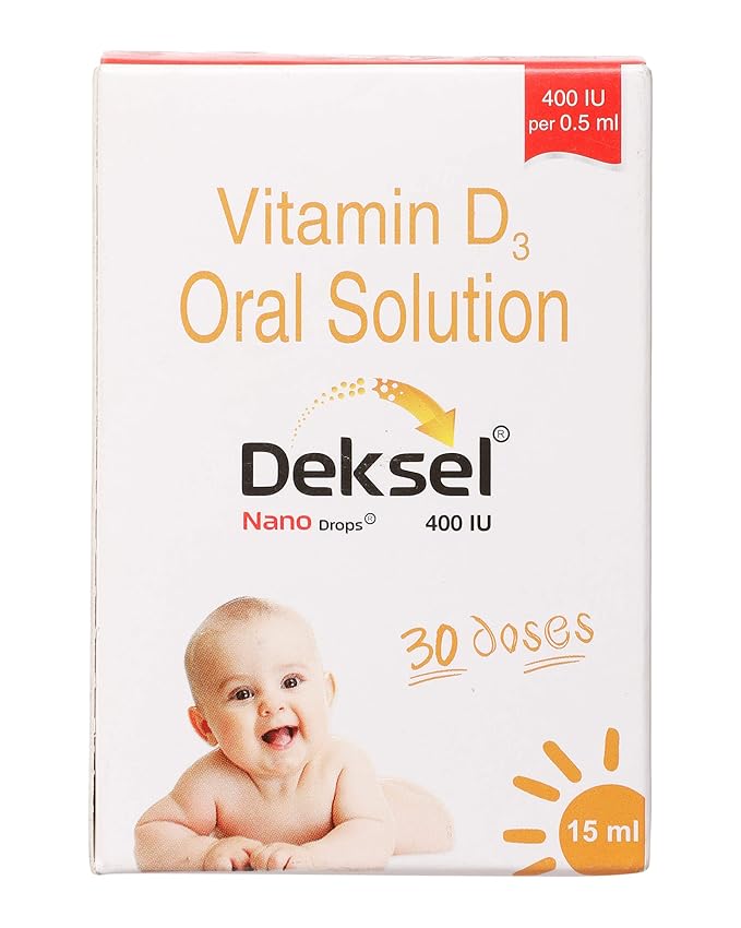 Deksel Nano Drops 400IU Drops - 15ml