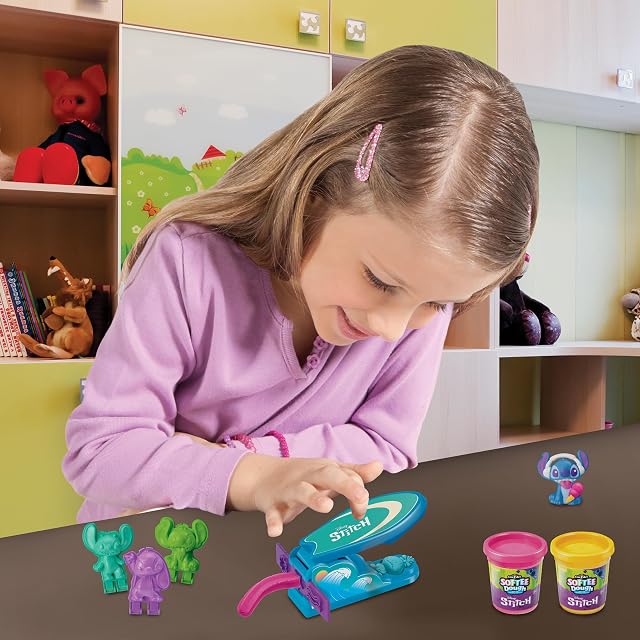 Foto 4 de 5 de LEXIBOOK, Stitch, Kit para Crear Figuras, CRDOUGH50D